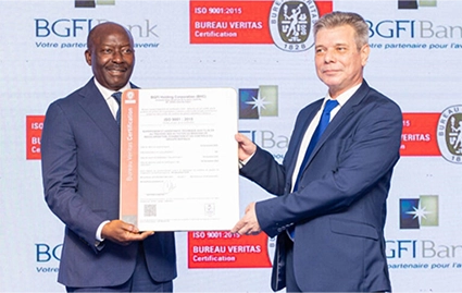 BGFI HOLDING CORPORATION CERTIFIÉ ISO 9001: 2015